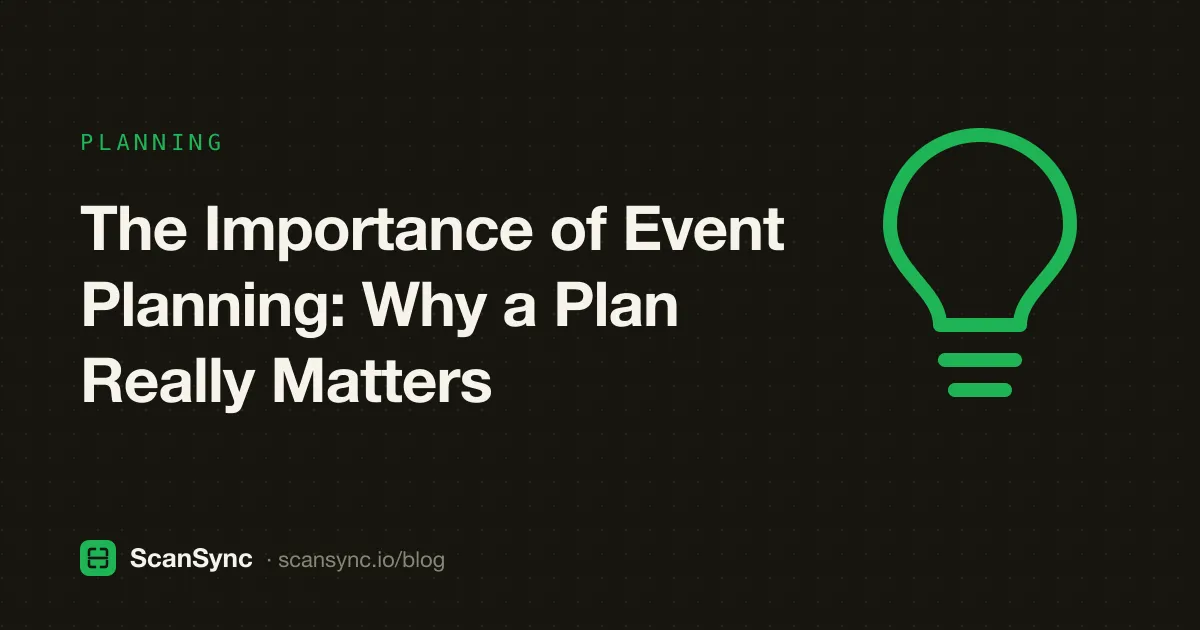 Illustration of two paths to an event venue, one tangled and messy, the other a clear road marked with checkpoints